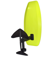 Haute qualité 167cm Orange EFoil en Fiber de carbone hydroptère électrique planche de surf 8000W puissance 58V 35AH batterie planche de surf électrique E feuille
