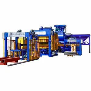 QT10-15 Widely Used Concrete Bricks Making Machine paving hollow block making machine in Egypt