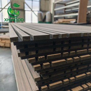Panneau mural acoustique en placage de <span class=keywords><strong>bois</strong></span> technique XHWOOD, design <span class=keywords><strong>large</strong></span> et étroit, vente chaude - Product Image 3