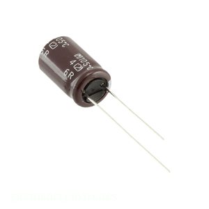 ตัวเก็บประจุแบบมีรูผ่าน1000 uF 20% 16V EKYB160ELL102MJ16S รัศมี1000 uF - Product Image 1