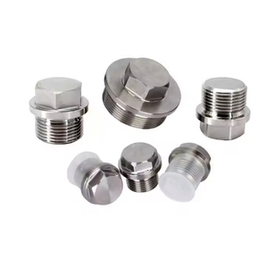 Thép không gỉ dầu cống bể phốt cắm <span class=keywords><strong>Hex</strong></span> cắm đầu lục giác bên ngoài <span class=keywords><strong>Hex</strong></span> cổng cắm ống hình nón chủ đề khóa vít - Product Image 4