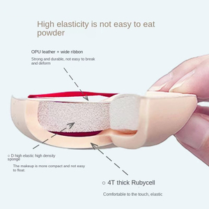 Rubycell trang điểm tạo tác đám mây mềm tam giác Marshmallow ướt và khô xốp tăng chất liệu dày - Product Image 3