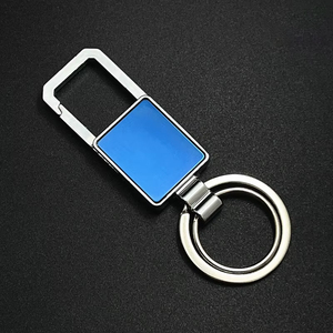 Llavero de Metal Rectangular Circular con Logotipo Grabado con Láser, Llavero Personalizado con Logotipo, Llavero Publicitario para Regalos, Adecuado para Recuerdos - Product Image 4