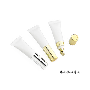 Cosmetics Empty 10Ml 10g Lip Oil Packaging Lipgloss Eye Cream Lotion Squeeze <b>Tube</b> Custom Logo <b>Plastic</b> White Lip Gloss <b>Tube</b> - Product Image 6