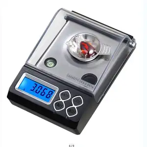 New 20g-50g 0.001g high-pre-ci-sion carat scale balance milligram weighing medicine powder platform scale gold weighing