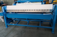 Machine pliante manuelle électrique en acier inoxydable et en aluminium de WSD-1.5 * 2500mm