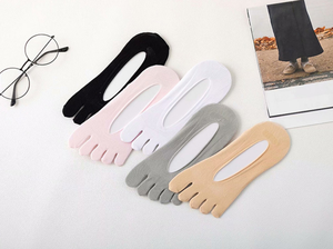 All'ingrosso <span class=keywords><strong>donna</strong></span> atletica cinque-Toe senza soluzione di continuità Injinji calzini Open Toe Design personalizzabile bracciale in maglia per la primavera minimo 3 paia - Product Image 5