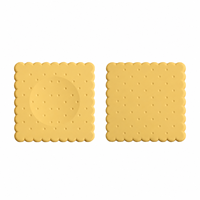Sous-verre carré en silicone pour biscuits, résistant à la chaleur, antidérapant, lavable, réutilisable, pour la maison, le café, le restaurant, vente en gros