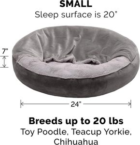 Flauschkissen Haustierbett Katzennest Decken Design Haustier weiches Plüsch Wärme Luxusbett für Hunde - Product Image 3