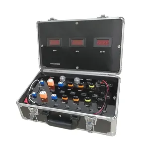 Caixa de teste de led portátil, teste de led, medidor de tensão, luz de led, testador de farol