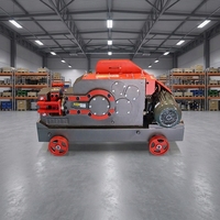 Machine de découpe automatique de barres d'acier 6-60 mm facile à utiliser, moteur électrique, engrenage, contrôleur CNC haute performance