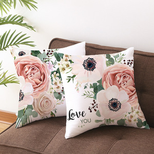 Fodera per cuscino in poliestere con stampa di San Valentino 45x45, per divano e decorazioni per la casa, per scopi decorativi - Product Image 2