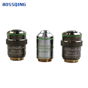 BOSSQING 20X Objektif Fluoresensi Terbalik Lensa Fresnel Cekung Asferis Deteksi Fluoresensi Medis - Product Image 1