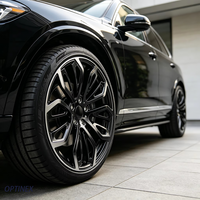 Jantes forgées sur mesure noir brillant 17 18 19 20 21 22 pouces 5x112 5x114.3 5x120 5x127 5x130 pour berlines de luxe BMW Audi EV Tesla