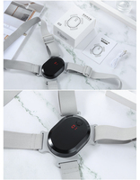 Correcteur de posture intelligent réglable pour le dos, soutien intelligent pour le dos, ceinture de soutien, entraînement des épaules, soutien dorsal supérieur