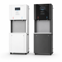 Fontaine à eau potable commerciale en acier inoxydable à 2 robinets, 400G 600G 800G 1200G, pour usine et école