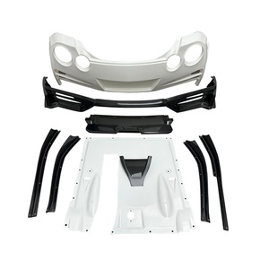 กันชนหลังคาร์บอนไฟเบอร์ครึ่งชิ้น สไตล์ Top Secret พร้อมดิฟฟิวเซอร์หลังและลิ้นกันชนหลัง สำหรับ Nissan GTR R35 ปี 2008-2019 - Product Image 1