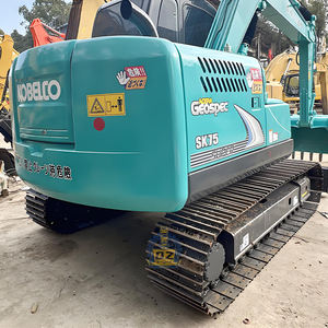 Kobelco בשימוש sk75 איכות מקורית sk 75 7.5 t 7.5ton 7.5 חפר SK75-8 עבור תשתית עירונית - Product Image 2