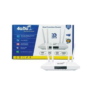 Bộ định tuyến Wifi DNXT Wifi 6 với khe cắm <span class=keywords><strong>SIM</strong></span>, thiết bị Wifi, bộ định tuyến Wifi có chức năng Firewall, tốc độ 300Mbps, CPE Wifi Hotspot mới - Product Image 1