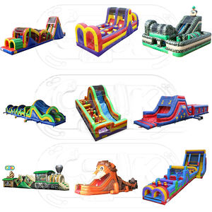 Maison à rebond gonflable pour enfants, course d'obstacle commerciale pour enfants - Product Image 4