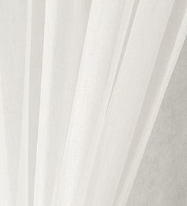 ReadyMade Bán Buôn Pháp Phong Cách Cửa Cửa Sổ Rèm Trắng Voile Sheer Rèm Polyester Rod Pocket Loại Chế Biến - Product Image 4