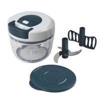 Ecologische PS plastic handmatige spiraalsnijder messen vaatwasserbestendig Easytoprepare fruit- en groentegereedschap kartonnen verpakking ui