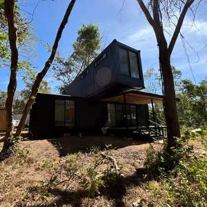 Casa Contenedor Prefabricada <span class=keywords><strong>de</strong></span> Lujo <span class=keywords><strong>de</strong></span> 40 pies en Oferta, con Ventanas Panorámicas, Solución Llave en Mano, CE ISO9001, para Resorts Ecológicos Modernos - Product Image 2