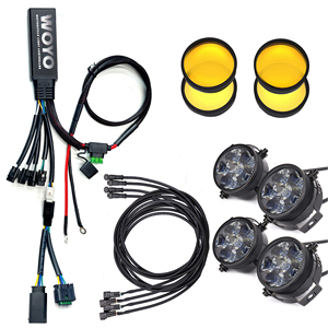 WOYO per BMW R1300 R1200GS R1200RT R1250GS <span class=keywords><strong>F650</strong></span> F750 F850 F900 Controllo Luci Moto con Faretto, Regolazione Intensità con Pulsanti Originali - Product Image 1