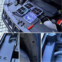 Nouveau kit de fixation pour garnitures de pare-chocs avant et panneaux de porte en nylon pour voiture