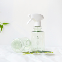 Bouteille pulvérisateur à gâchette en plastique PET coloré vide de 350 ml pour le nettoyage ménager et le jardin