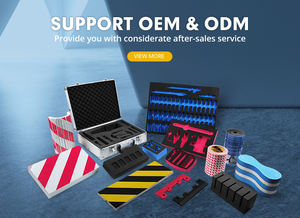 Mousses EVA à cellules ouvertes en polyéthylène doublé, matériau CNC, découpe personnalisée, fabrication de panneaux, emballage en mousse EVA, inserts en mousse <span class=keywords><strong>Kaizen</strong></span> - Product Image 3