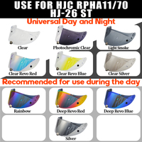 Visière de casque photochromique pour moto RPHA 70 PRHA 11 HJ-26, écran de protection pour casque intégral, pare-brise pour casque de moto