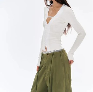 เดรสปาร์ตี้ทรงเข้ารูปแบบกระดุมคู่สีเข้มหรูหรา ไซส์ XS ท็อปผ้าลูกไม้พร้อมปกในแบบทอ  <span class=keywords><strong>ล</strong></span>ำลองสำหรับฤดูหนาว  <span class=keywords><strong>ล</strong></span>ายเรียบง่าย - Product Image 6