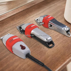 5 Piezas/Caja Agarre Profesional Antideslizante para Cortapelos, Bandas Flexibles de Goma para Máquinas de Cortar Pelo, Accesorios de Peluquería para Barbería - Product Image 3