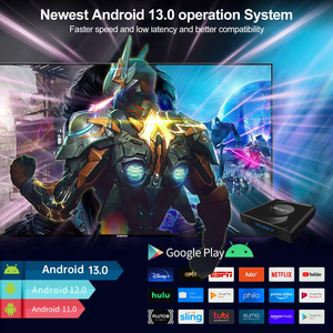 Boîtier TV Android X88 <span class=keywords><strong>Pro</strong></span> 13 avec toutes les chaînes, processeur RK3528 Quad Core rapide, double Wi-Fi 6, sortie vidéo HD, 2 ports USB, carte TF pour 8K, pour la maison - Product Image 2