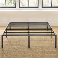 Meubles en métal 14 Pouces En Métal Plate-Forme Lit Cadre Pocket Printemps Matelas dans une Boîte