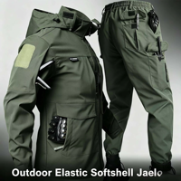 Nouvel ensemble uniforme camouflage imperméable et respirant pour homme, résistant à l'usure et aux taches, idéal pour la randonnée en extérieur - Vente chaude