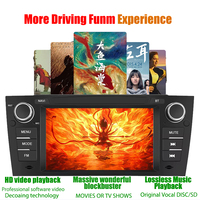 Autoradio 2Din 7 pouces avec Carplay sans fil, radios pour voitures, autoradio WIFI BT GPS FM RDS pour BMW Série 3 E90 E91 E93