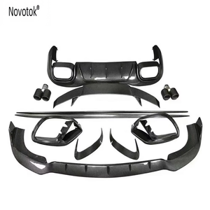 Ajustement parfait en Fiber de carbone avant lèvre arrière diffuseur pare-chocs évent pour mercedes-benz <span class=keywords><strong>Amg</strong></span> Gt50 Gt53 Gt63 - Product Image 1