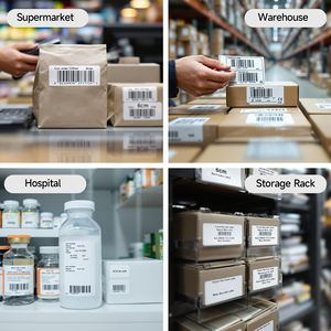 <span class=keywords><strong>Brother</strong></span>-Cinta de papel térmica para <span class=keywords><strong>impresora</strong></span> de etiquetas <span class=keywords><strong>QL</strong></span>, reemplazo de 0,47 "x 100 pies, color blanco, compatible con <span class=keywords><strong>impresora</strong></span> de etiquetas - Product Image 5