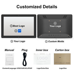Klein scherm 8/10 inch 250 nits indoor wand-/tafelmodel PoE <span class=keywords><strong>Android</strong></span> digitaal signage display <span class=keywords><strong>LCD</strong></span> interactief touchscreen tablet - Product Image 5