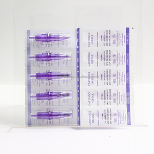 20 Piezas <span class=keywords><strong>de</strong></span> Agujas <span class=keywords><strong>de</strong></span> Tatuaje 316 para Micropigmentación Maquillaje Permanente Cejas Labios Microblading Cartuchos <span class=keywords><strong>de</strong></span> Agujas <span class=keywords><strong>de</strong></span> Tatuaje Desechables - Product Image 4