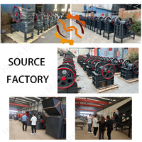 Petite machine de concassage de pierres portative, concasseur de granit, de basalte, de marbre, mini concasseur mobile à mâchoires, moteur diesel