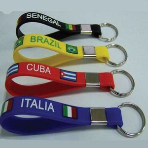 The Cheapest <b>Customized</b> Rubber Keychains <b>Key</b> <b>Ring</b> Silicone - Product Image 3
