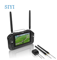 SIYI UniRC 7 Pro 2.4G 5.8G Double Fréquence 40KM Station Terrestre Portable Contrôleur Intelligent pour Robotique UAV UGV USV