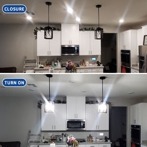 Lámpara Led colgante de cristal para Interior, dormitorio, oficina, de lujo, E26 <span class=keywords><strong>Matel</strong></span>, nuevo diseño - Product Image 5