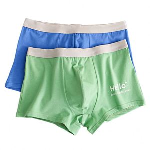 Caleçons Boxers Respirants Anti-Bactériens Taille Mi-Haute 95% Coton pour Hommes – Confortables, Grande Taille, Sous-vêtements de Sport pour Adultes - Product Image 1