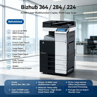 Photocopieur multifonction laser noir et blanc A3 Konica Minolta Bizhub 364 remis à neuf, entièrement testé, impression, copie, numérisation, photocopieur de bureau