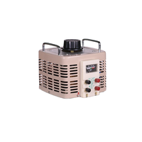 Transformateur Variac Automatique Monophasé Personnalisé TDGC2-500VA 220V-300V AC Régulateur AVR pour Découpeuse de Mousse, Machines Médicales, Cuivre