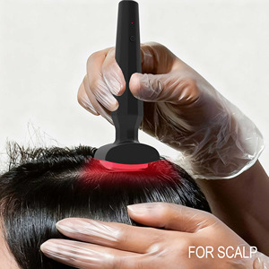 Système de Repousse Capillaire Alpha Infuse 4-en-1 avec <span class=keywords><strong>Lumi</strong></span>ère Rouge Électrique & Technologie Micro-Courant pour Masseur de Cuir Chevelu - Product Image 4
